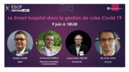 REPLAY - Webinar 9 juin à 18h30 : Le Smart hospital dans la gestion de crise Covid19