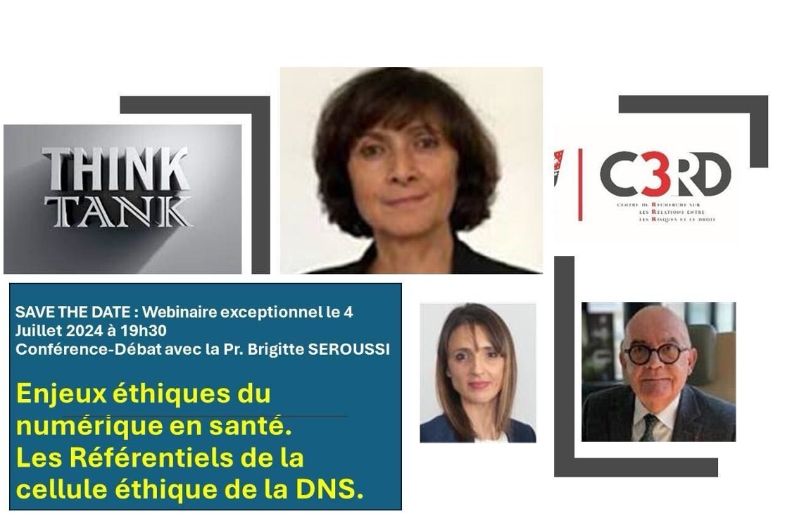 Enjeux éthique du numérique en santé. Les Référentiels de la cellule éthique de la DNS.