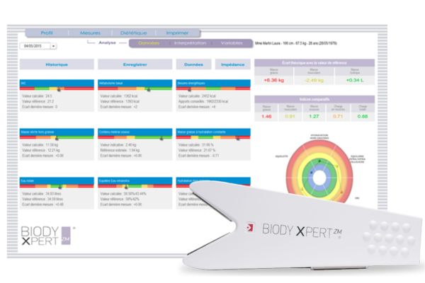 Le Biody Xpert en consultation diététique