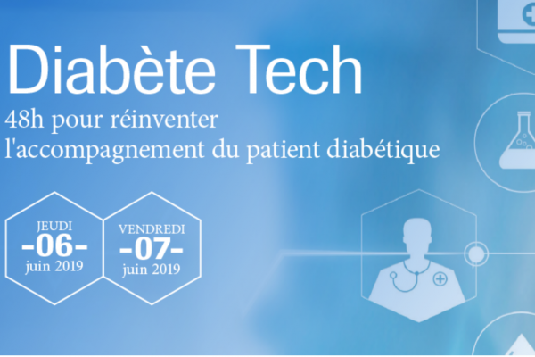 Evénement - Diabète Tech : 48h pour réinventer l'accompagnement du patient diabétique [06 et 07 juin 2019]
