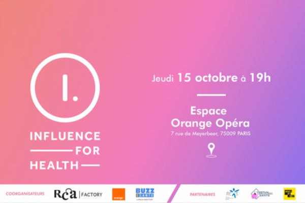 Événement 15 Octobre 2019 - Paris - « Influence For Health #2 »