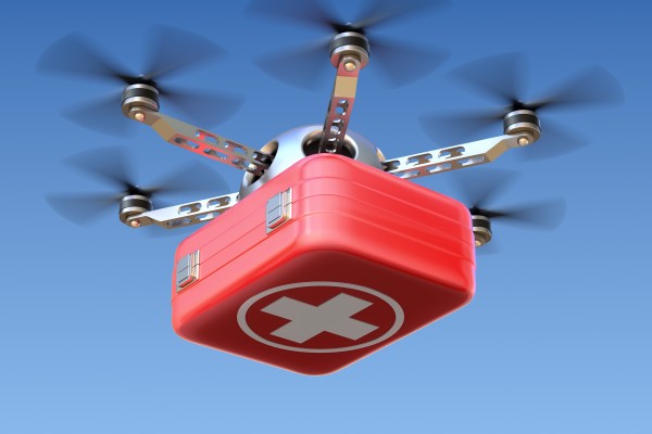 Un drone médical d'urgence pour sauver des vies