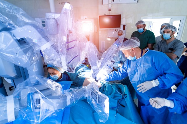 Inside the cutting-edge NHS wards where ROBOTS assist surgeons