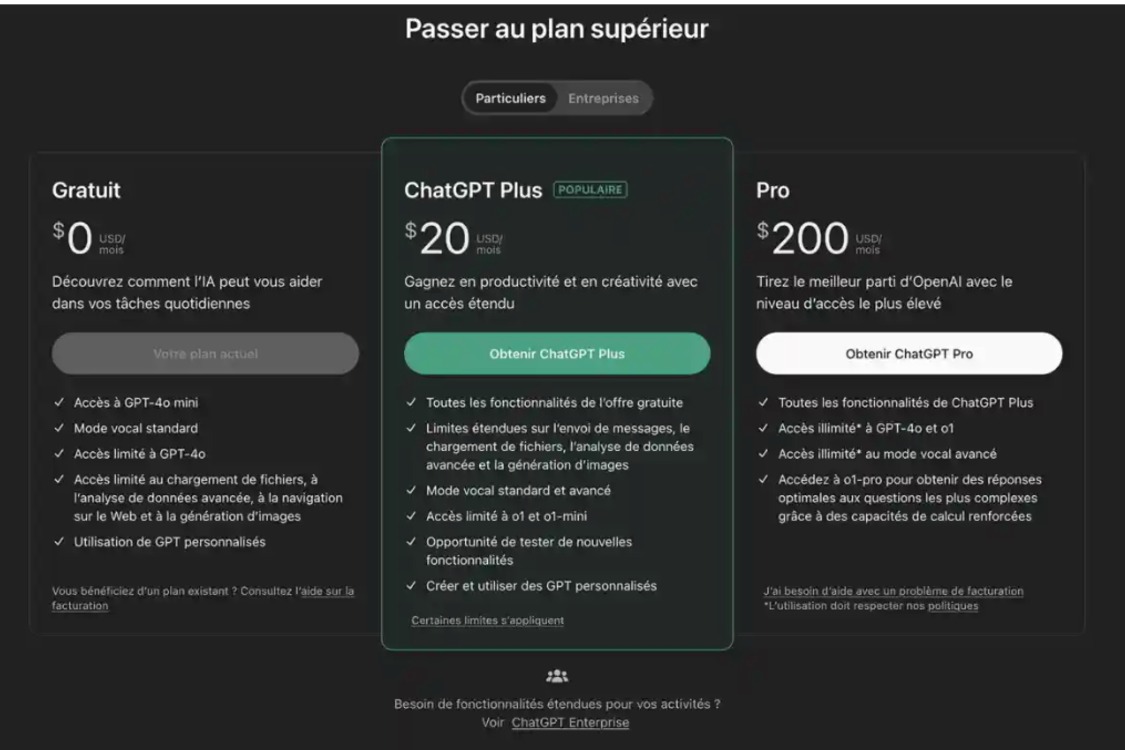 ChatGPT Pro : OpenAI lance un abo à 200€ par mois, mais promet de vous rendre riche