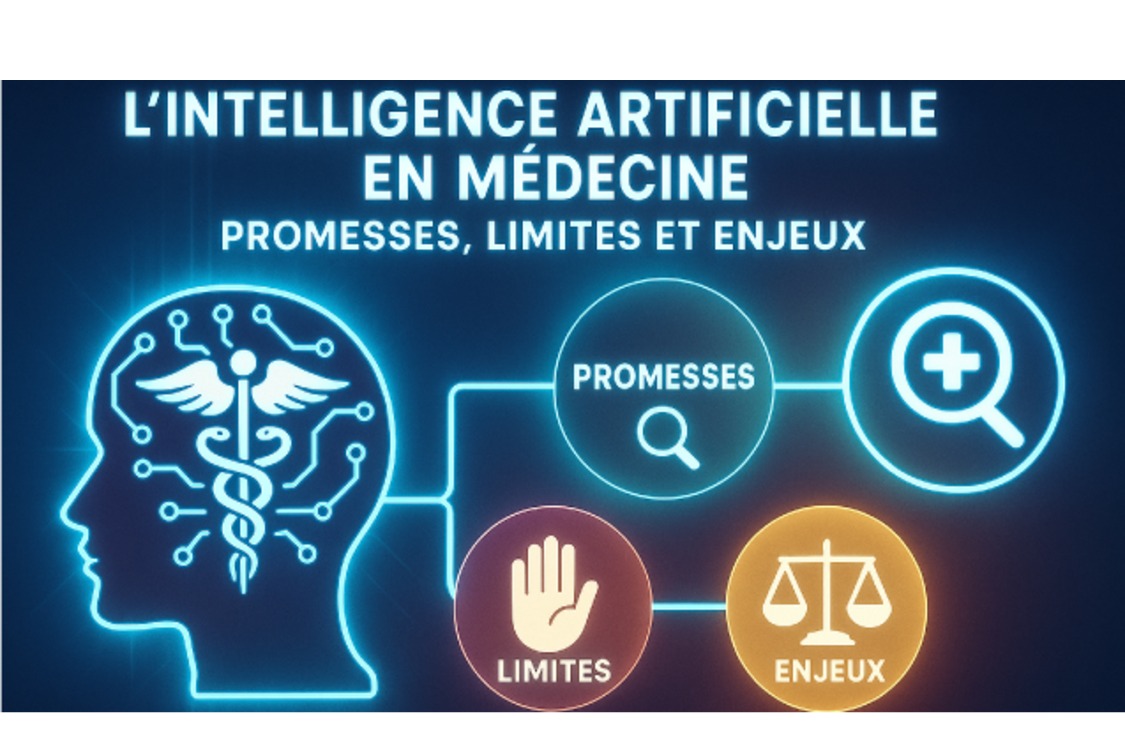 L’intelligence artificielle en médecine – promesses, limites et enjeux