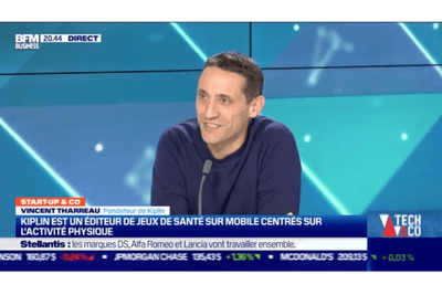 Start up & co : Kiplin est un éditeur de jeux de santé sur mobile centrés sur l'activité physique