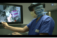 Surgeon and researcher innovate with mixed reality and AI for safer surgeries