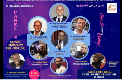 Panel 4: ( 1ère Partie) e-Santé et e-Santé Mentale Invité d'Honneur : Pr. DEBBAH Mérouane