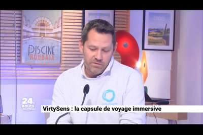 Virtysens : la capsule de voyage immersive