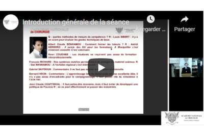 L'Académie Nationale de Chirurgie