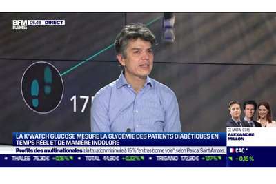 Minh Le (PKvitality) : Le K'Watch glucose mesure la glycémie en temps réel