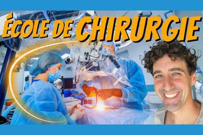 SURPRENANT ! Explorez les COULISSES de l’ÉCOLE de CHIRURGIE !