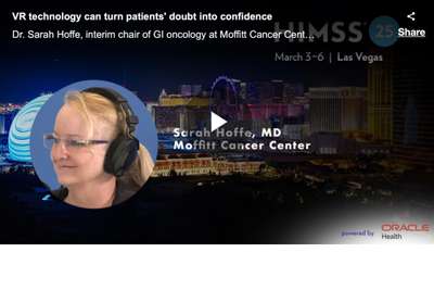How virtual reality tech can help boost patients' confidence