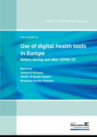 Use of digital health tools in Europe: before, during and after COVID-19