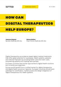 How can digital therapeutics help Europe?
