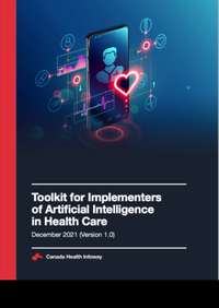 Toolkit for Implementers of Artificial Intelligence in Health Care