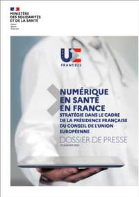 Numérique en santé en France : Stratégie dans le cadre de la présidence française du conseil de l'union européenne