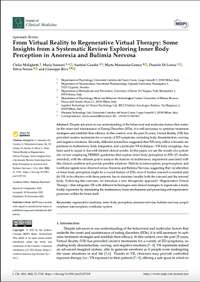 From Virtual Reality to Regenerative Virtual Therapy: Some Insights from a Systematic Review Exploring Inner Body Perception in Anorexia and Bulimia Nervosa
