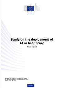 Study on the deployment of AI in healthcare - Final report